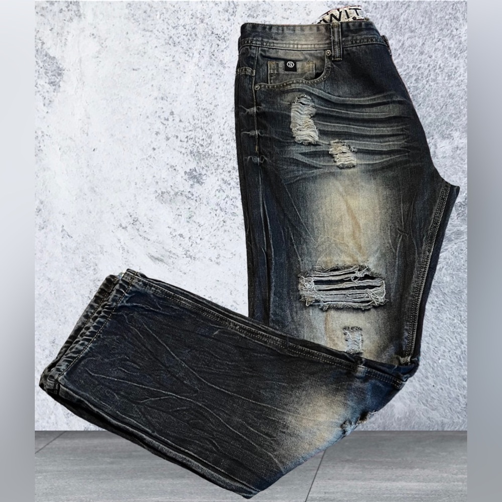 🏅 Switch Premium Ripped Distressed Jeans - Picture 4 of 13
